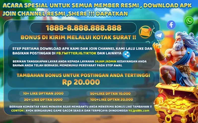 Acara Spesial Download APK & Share Media Sosial